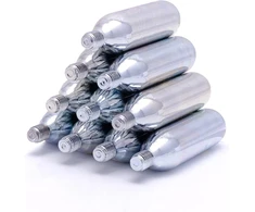 NEMT CO2 kapsulės su sriegiu 16 g dviračio pompoms, plieno, 10 vnt.
