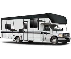 NEWFUN kemperio stogo uždangalas iš 210D Oksfordo audinio, 6,5 × 3 m, modelis 1