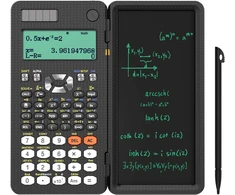 Newyes mokslinis kalkuliatorius su 2 col. LCD ekranu, juodas, E-AB0607-6C-1002