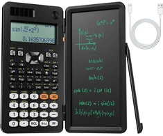 NEWYES mokslinis skaičiuotuvas su LCD rašymo planšete, 417 funkcijų, NY-991ES