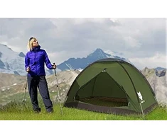 Night Cat kempingo palapinė 1–2 asmenims, lengva, vandeniui atspari, 2,2 x 1,2 m SG-TENT-ARMY