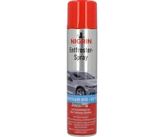 NIGRIN automobilinių stiklų atitirpinimo purškalas 400 ml, 74045