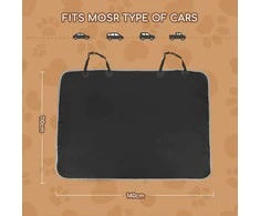 Nobleza automobilių galinės sėdynės užvalkalas šunims, vandeniui atsparus, neslystantis, 140 x 110 cm