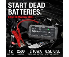 NOCO akumuliatoriaus paleidimo įrenginys 12 V 2500 A su USB-C 60 W GBX75