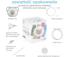 nosiboo elektrinis nosies aspiratorius Nosiboo Pro su reguliuojama siurbimo jėga NO-01-13