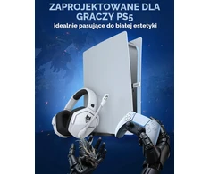 NUBWO belaidės žaidimų ausinės su mikrofonu Bluetooth 5, 2,4 GHz, 50 mm, 100 val., G06-BT