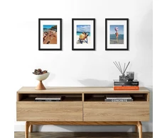 Nuotraukų rėmelis upsimples A3 nuotraukų rėmelių rinkinys 29,7 x 42 cm, 3 vnt., juodas FUP0301405-EU-YH