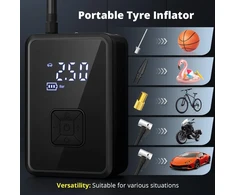 Oasser belaidis oro kompresorius padangoms 150 PSI, 3000 mAh, USB-C, LS4102