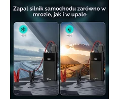 Olvy akumuliatoriaus paleidimo įrenginys, 10 000 mAh, 1 500 A, QS01