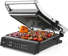 Olvy kontaktinis elektrinis grilis 2000 W su 5 programomis JPM-168A