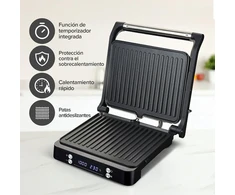 Olvy kontaktinis grilis ir sumuštinių keptuvas XL 2000 W, 4 sumuštiniams, ZJ-529
