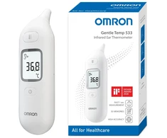 Omron ausinis infraraudonųjų spindulių termometras Gentle Temp 533 MC-E533-E