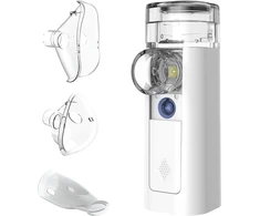 Omron nešiojamasis tinklinis nebulizatorius mini Air 360+ su Micro-USB įkrovimu