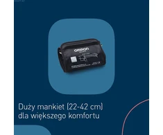 Omron žastinis kraujospūdžio matuoklis su Bluetooth, 22–42 cm manžete, HEM-7188T1-LEO
