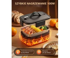 Onalix elektrinė pietų dėžutė 2 l, 90 W, 12–24 V ir 110–220 V