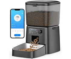 oneisall automatinė kačių šėrykla su Wi-Fi, 3,5 l, valdoma programėle, PFD-001