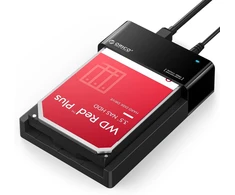 ORICO išorinė SATA HDD ir SSD dokavimo stotelė USB 3.0, 5 Gb/s, iki 24 TB, 6518