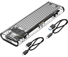 ORICO M.2 NVMe SSD korpusas USB-C 3.2 Gen 2 10 Gb/s TCM2-C3-SV-GL