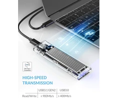 ORICO M.2 NVMe SSD korpusas USB-C 3.2 Gen 2 10 Gb/s TCM2-C3-SV-GL