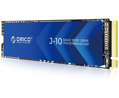 ORICO vidinis 1 TB M.2 2280 NVMe SSD su radiatoriumi, PCIe 3.0 x4, J10-1TB