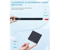 ORIGBELIE išorinis CD/DVD įrašymo įrenginys su USB 3.0 ir USB-C TP520