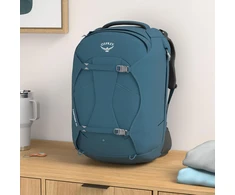 Osprey moteriškas kelioninis kuprinė Fairview 40, 40 l, nešiojamojo kompiuterio skyrius, nugaros diržai