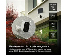 OSRAM lauko Wi-Fi kamera 1440p su saulės baterija 4058075850576
