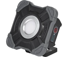 Osram 10W LED žibintuvėlis - prožektorius WORKLIGHTS VALUE USB, juodos/pilkos sp., 6500K, dimeriuojamas, su baterija, IP54