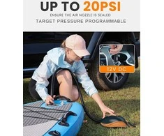 OutdoorMaster elektrinė oro pompa SUP, 20 PSI, 12 V automobilinė jungtis, The Dolphin