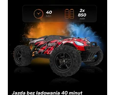 Overmax nuotoliniu būdu valdomas RC automobilis 1:18, 4x4, 45 km/h, OV-X-MONSTER 3.5