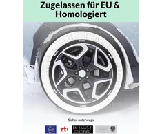 Owen tekstilinės sniego kojinės automobiliams, 3D audinys, dydis L, XS-XXL