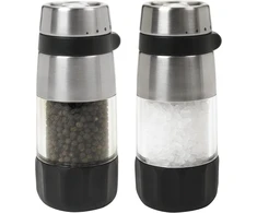 OXO rankinių druskos ir pipirų malūnėlių rinkinys su keraminiais mechanizmais ZZP-256
