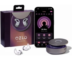 Ozlo belaidės ausinės miegui Sleepbuds, Bluetooth 10 val. baterija, pasyvi triukšmo izoliacija