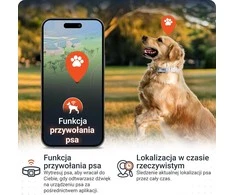 PAJ GPS gyvūnų GPS seklys, 4G, atsparus vandeniui, baterija iki 10 dienų, PET Finder 4G - blauw