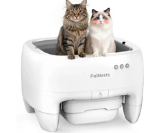 PalNests automatinė savaime išsivalanti kačių kraiko dėžė XXL 13 l su Wi-Fi PN-CL05