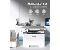 Pantum daugiafunkcinė lazerinė spausdintuvas M6700DW, A4, 30 psl./min, automatinis dvipusis, Wi-Fi, USB, Tinklinis, LCD
