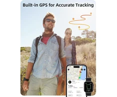 Parsonver išmanusis laikrodis su GPS, Bluetooth skambučiais ir 1,85 col. ekranu CW Watch S6 G