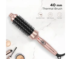 PARWIN PRO BEAUTY šildomas plaukų formavimo šepetys 40 mm su jonų technologija HT018D