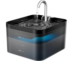 PawPoll naminių gyvūnų geriamojo vandens fontanas 2,2 l su LED apšvietimu PW-D01