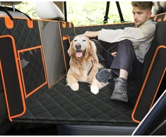 Pecute automobilio galinės sėdynės guolis šunims su tvirta dugno konstrukcija, 135x63 cm, PSC-11