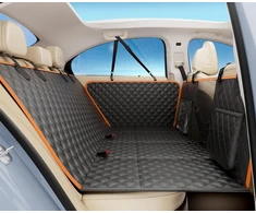 pecute automobilio galinės sėdynės hamakas šunims su kietu dugnu, 132 × 57 cm, PSC-12