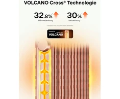 Pelonis alyvinis radiatorius 2500 W su 3D konvekcija ir termostatu NY2513-21UW