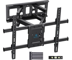 PERLESMITH televizoriaus sieninis laikiklis 37–85 col., iki 60 kg, VESA 600 × 400 mm, PSPILFK1-E