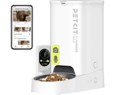 PETKIT automatinė kačių ir šunų šėrykla su 1080p kamera, 3 l, Wi-Fi, D4H-C-EU