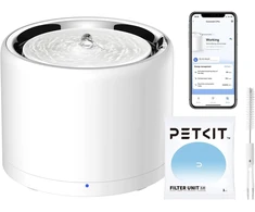 PETKIT kačių vandens fontanas iš nerūdijančiojo plieno, 1,8 l, Bluetooth, P4108