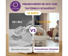 PetPivot automatinė savaime išsivalanti kačių kraiko dėžė su atvira konstrukcija AS15