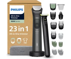 Philips daugiafunkcinis barzdos, plaukų ir kūno trimeris su OneBlade, 23 priedų rinkinys, MG9561/30
