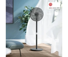 Philips išmanusis grindų ir stalo ventiliatorius, 48 W, 19 dB, reguliuojamas aukštis, CX3550/01