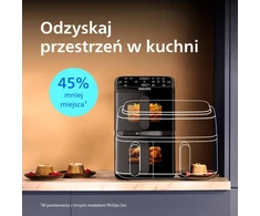 Philips karšto oro gruzdintuvė su dviem krepšiais 10 l 2750 W NA460/00