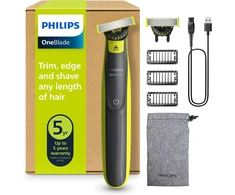 Barzdaskutė Philips OneBlade 360 elektrinis barzdos trimeris ir skustuvas su 2 ašmenimis QP2724/31